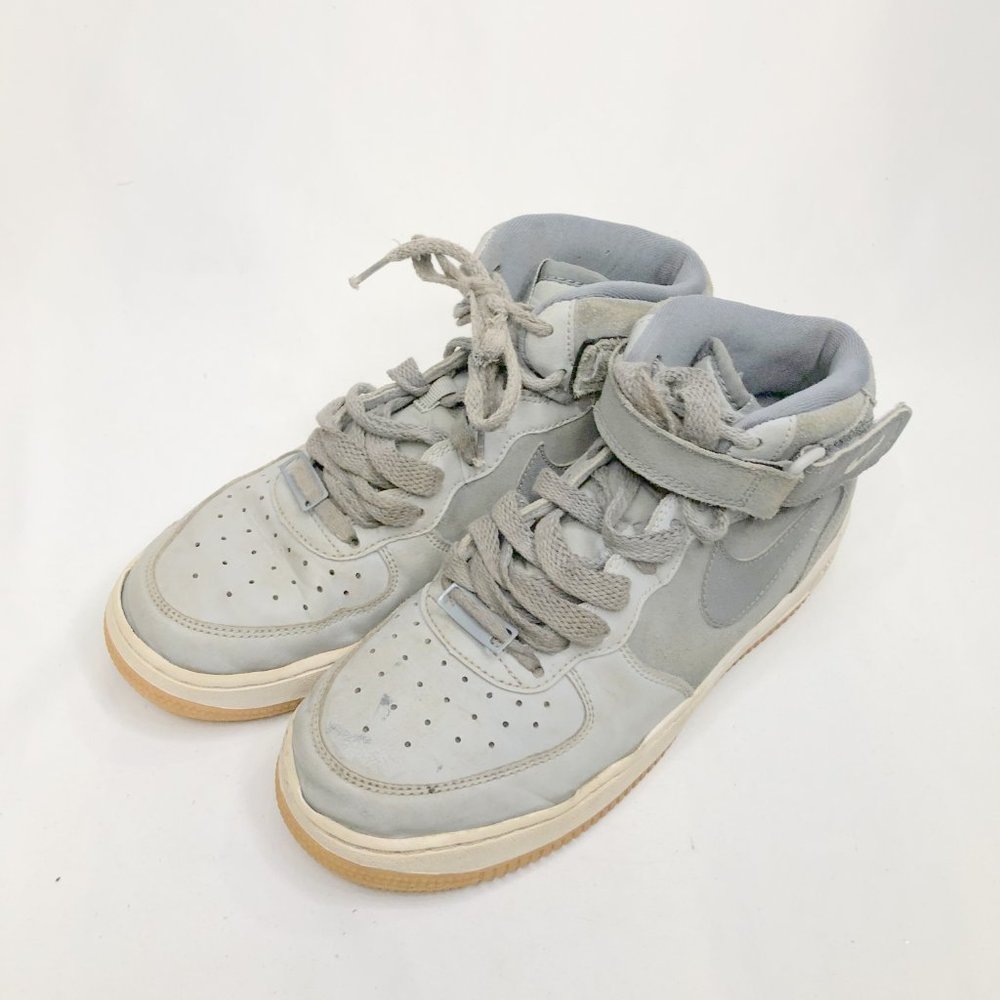 Nike Air Force 1 Mid Boys Shoes 6Y 314195-034 A08 - Picture 4 of 8